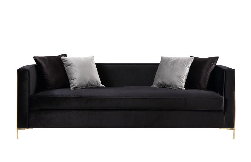 Fergal 83"L Sofa with 4 Pillows