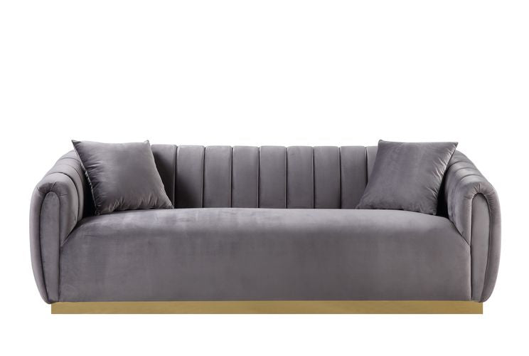 Elchanon 84"L Sofa with 2 Pillows