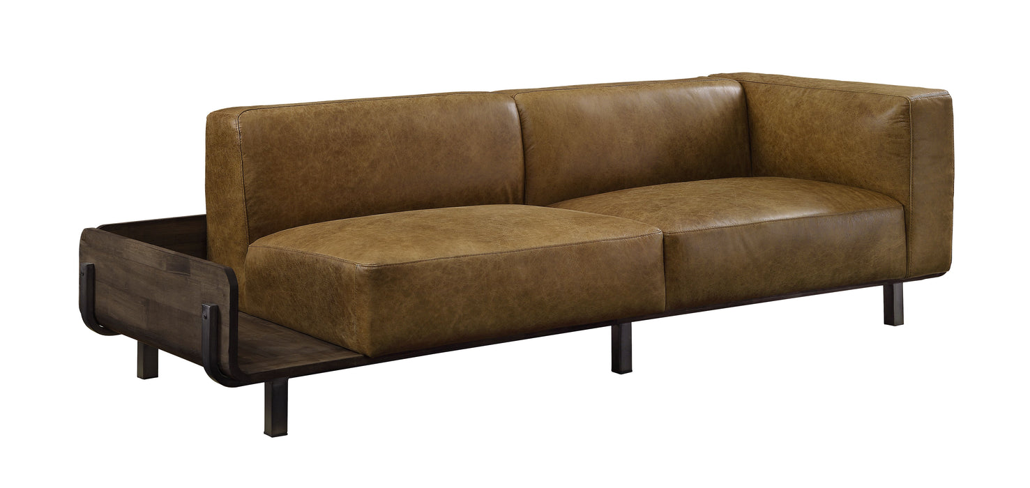 Blanca 91"L Top Grain Leather Sofa