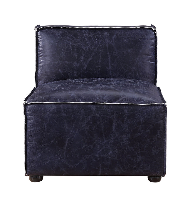 Birdie Top Grain Leather Modular - Armless Chair