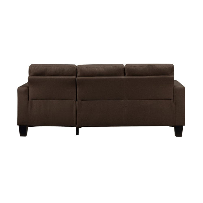 Earsom 81"L Linen Reversible Sofa & Ottoman