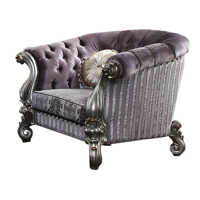 Versailles 52"W Chair with 2 Pillows