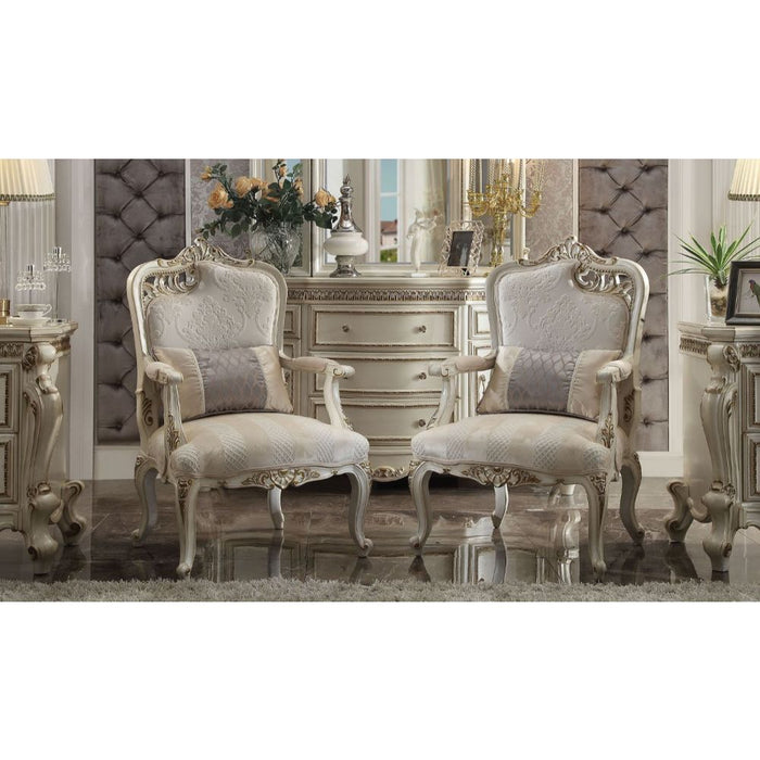 Picardy 27"W Chair with Pillow (Left Facing Leaf)