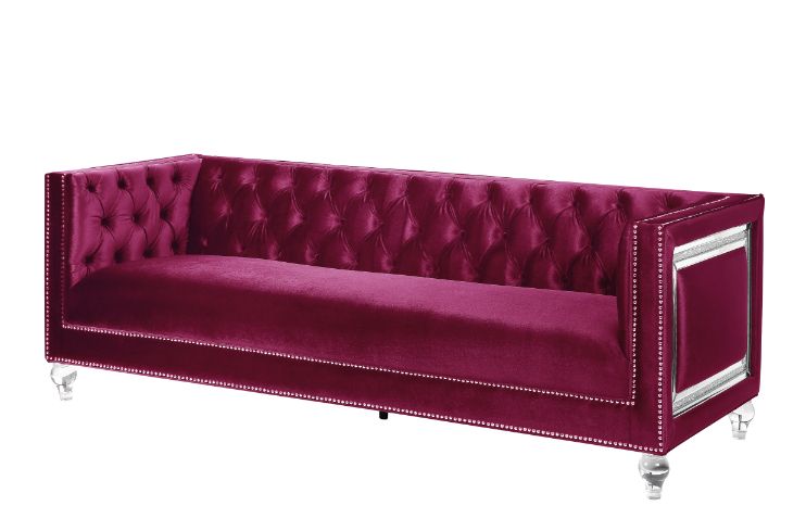 Heibero 89"L Sofa with 2 Pillows