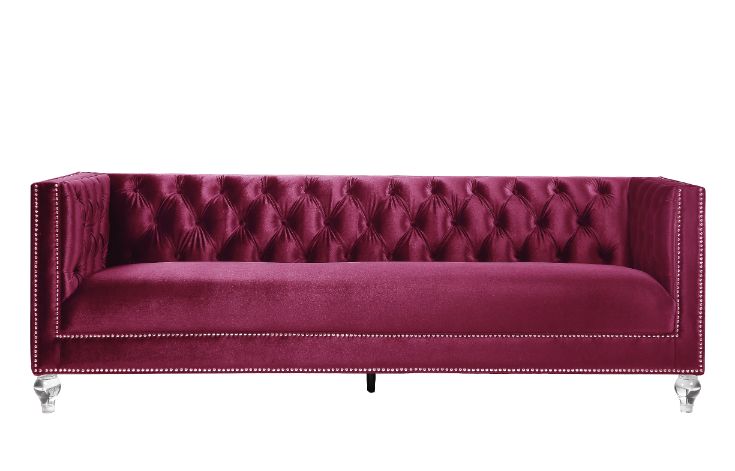 Heibero 89"L Sofa with 2 Pillows