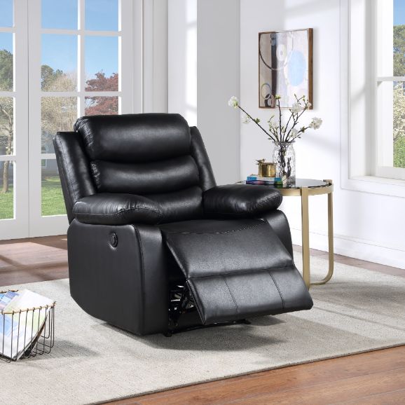 Eilbra 39"W Upholstered Power Motion Recliner