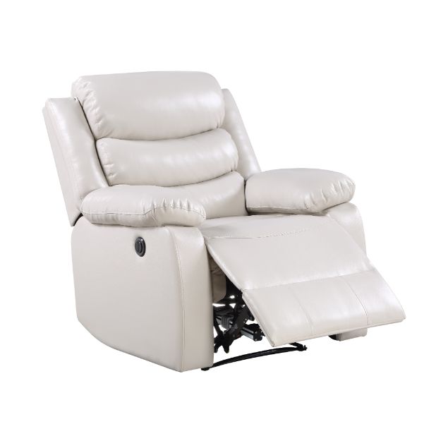 Eilbra 39"W Upholstered Power Motion Recliner