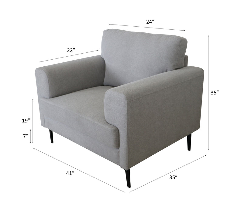 Kyrene 41"W Chair