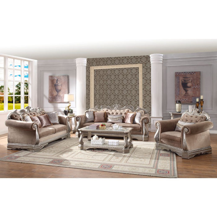 Northville 97"L Sofa with 5 Pillows