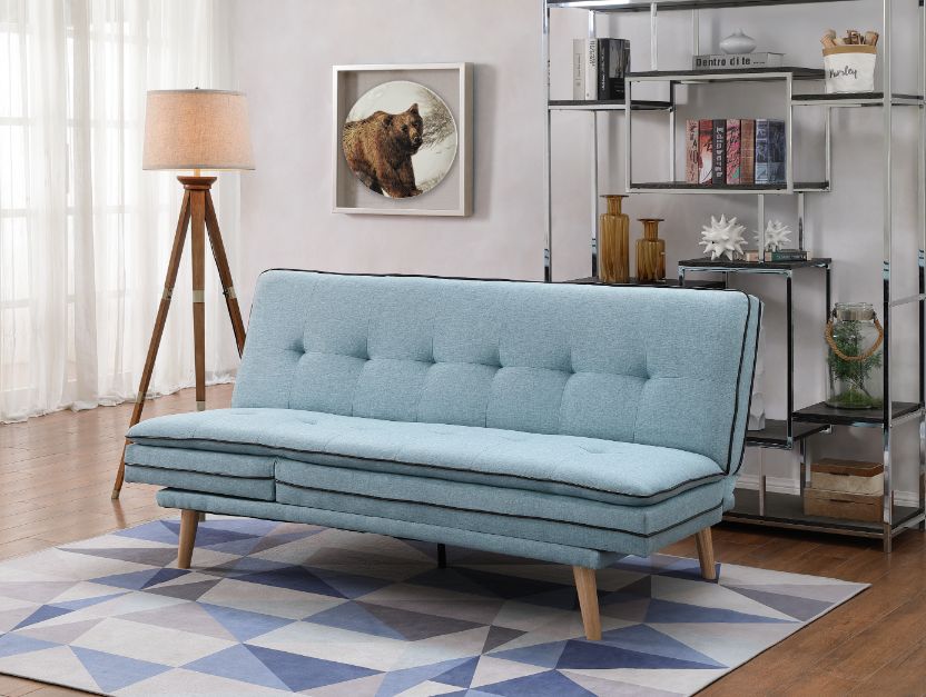 Savilla 72"L Linen Adjustable Sofa