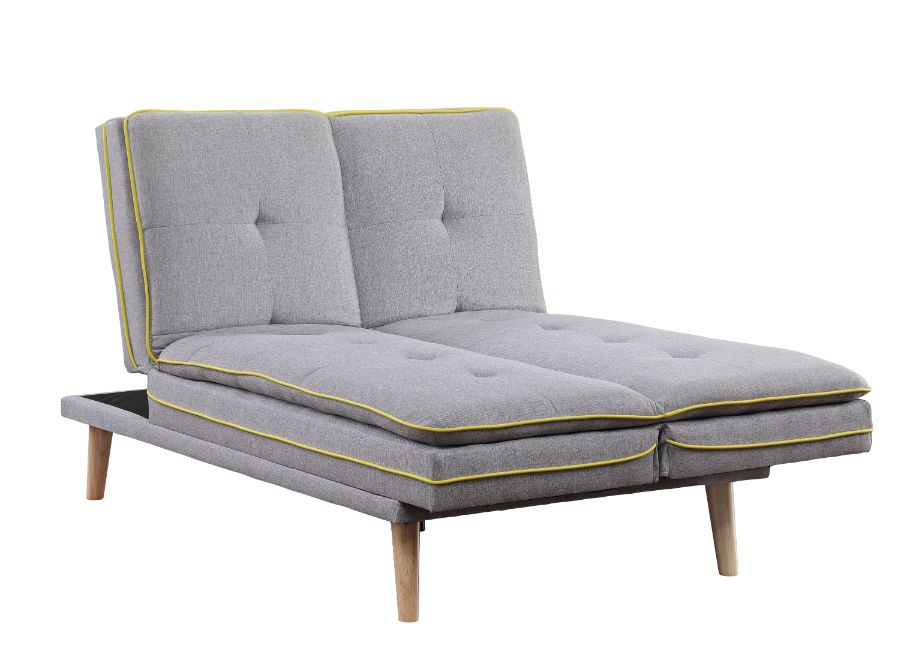 Savilla 72"L Linen Adjustable Sofa