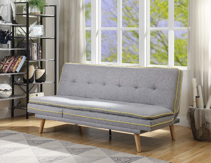 Savilla 72"L Linen Adjustable Sofa