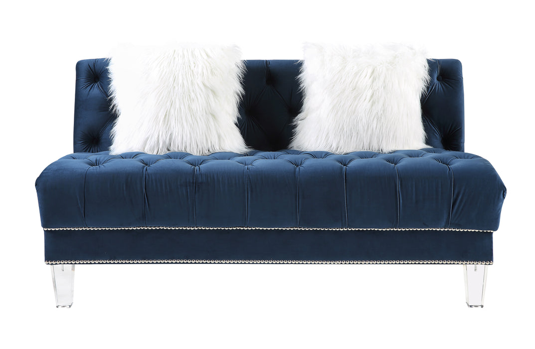 Ezamia 127"L Sectional Sofa with 2 Pillows