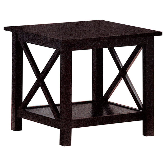 Coaster Rachelle 3-piece Occasional Table Set Deep Merlot Default Title