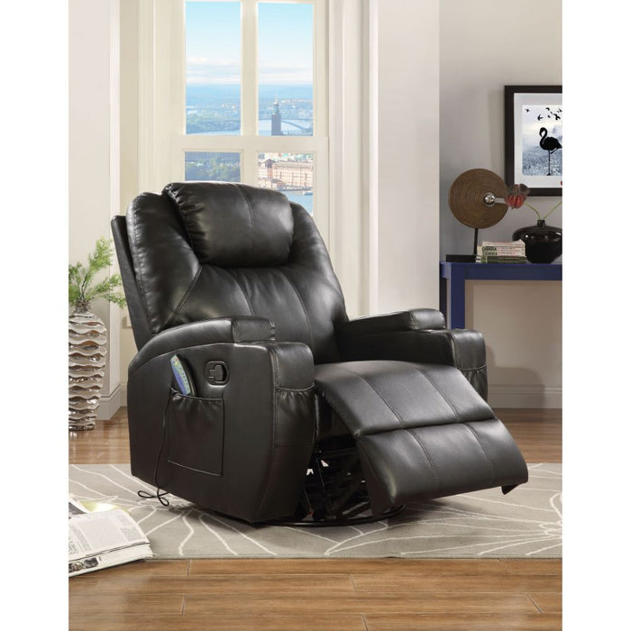 Waterlily 34"W Upholstered Motion Rocker Recliner with Swivel