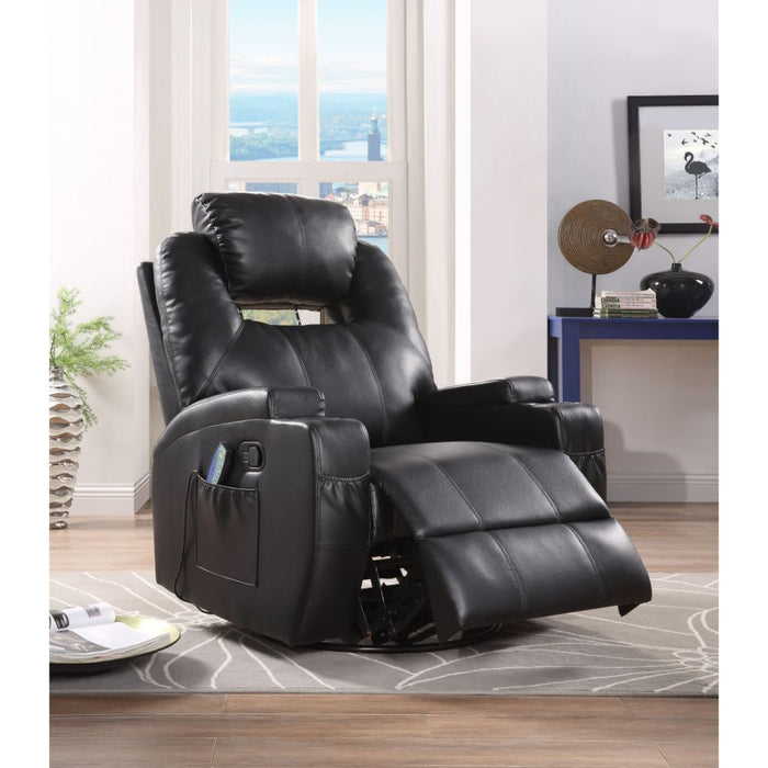 Waterlily 34"W Upholstered Motion Rocker Recliner with Swivel