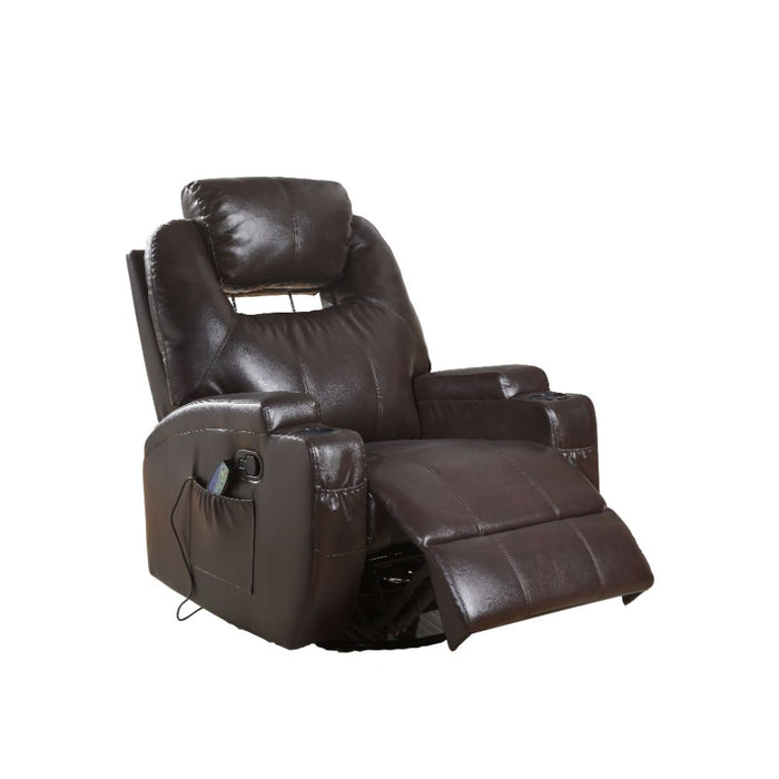 Waterlily 34"W Upholstered Motion Rocker Recliner with Swivel