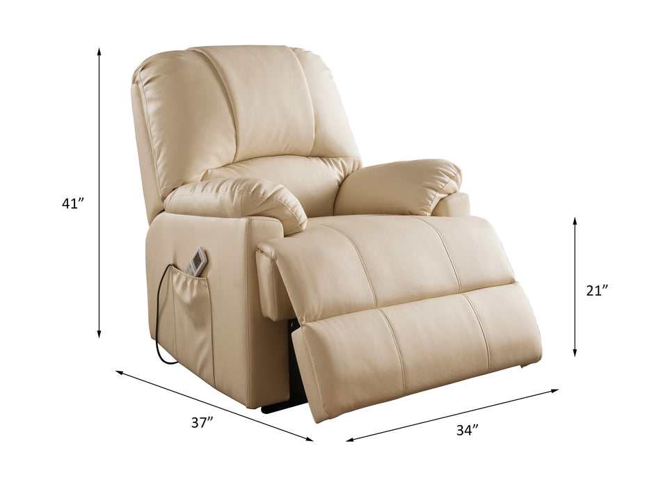 Ixora 34"W Recliner with Power Lift & Massage