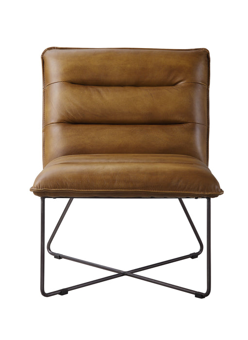 Balrog Top Grain Leather Accent Chair