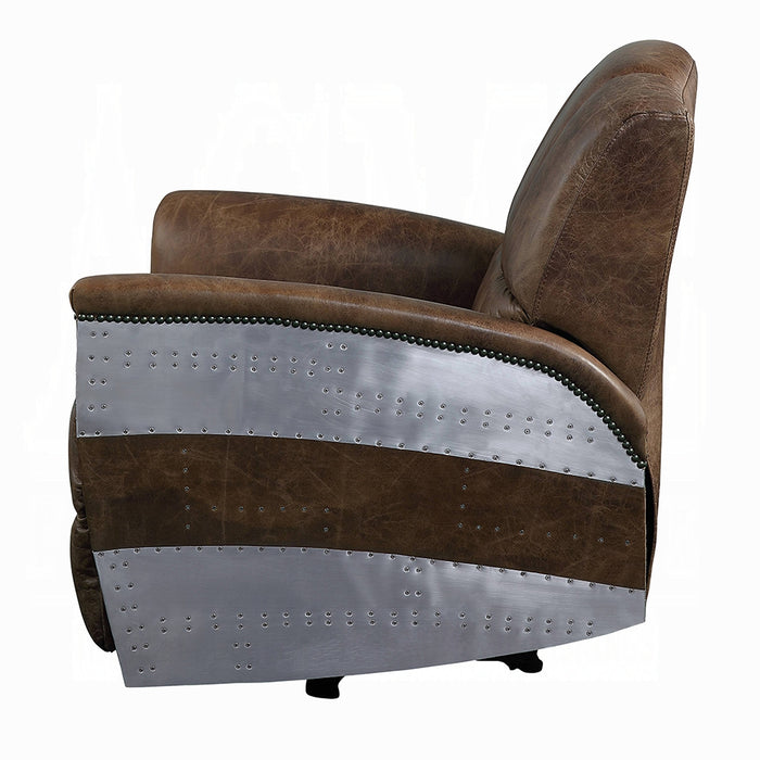 Brancaster Top Grain Leather Power Motion Recliner