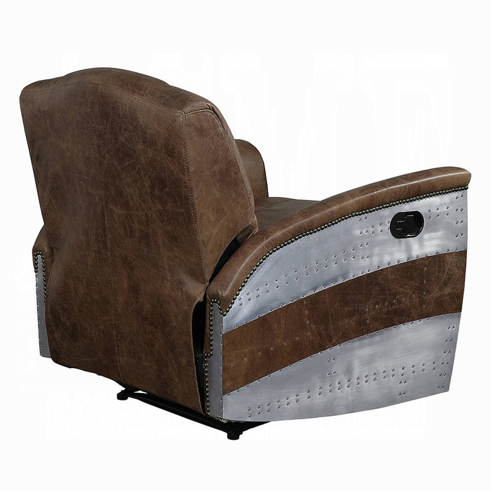 Brancaster Top Grain Leather Power Motion Recliner