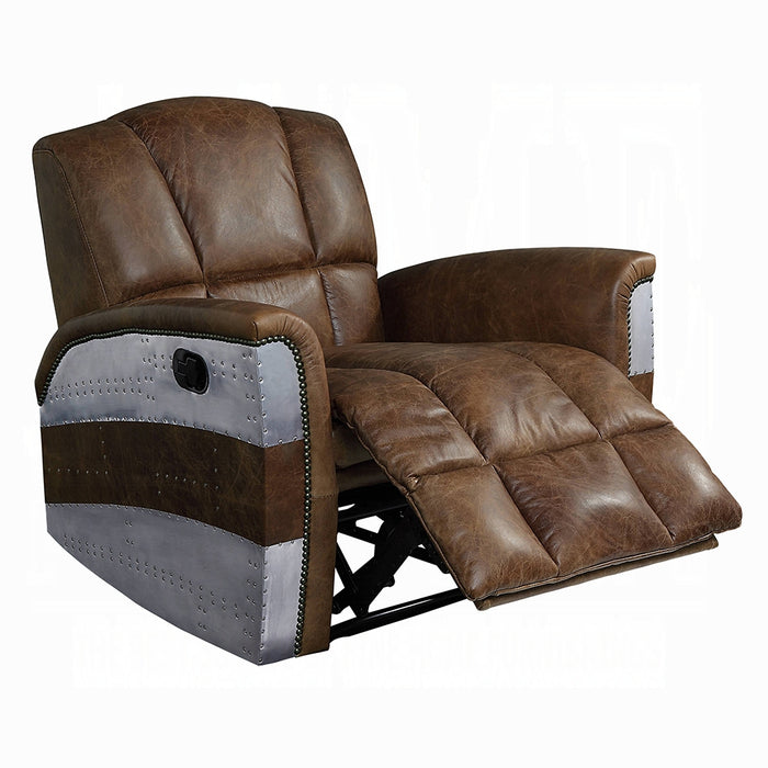 Brancaster Top Grain Leather Power Motion Recliner