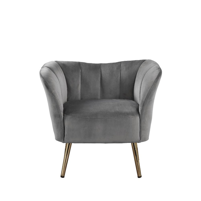 Reese 31"W Channel Tufted Accent Chair