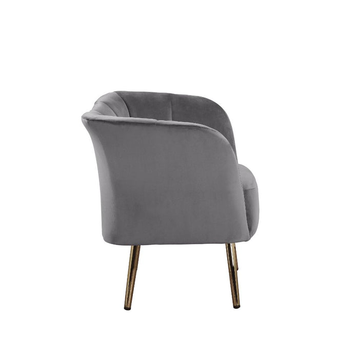 Reese 31"W Channel Tufted Accent Chair