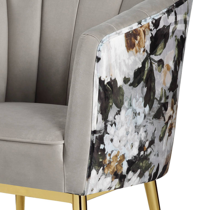 Colla 31"W Velvet Accent Chair