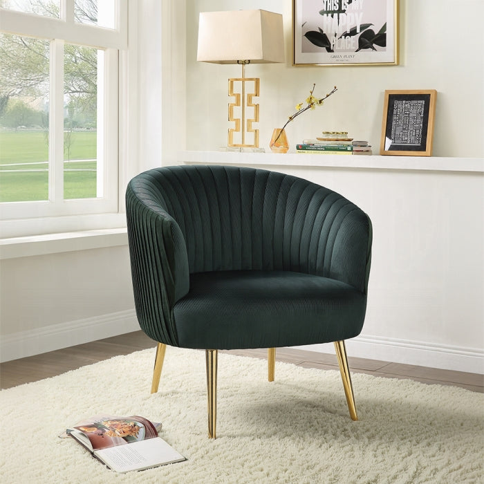 Sigurd 31"W Velvet Accent Chair