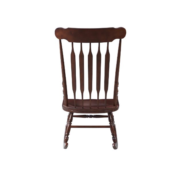 Raina 33"W Slat Back Rocking Chair