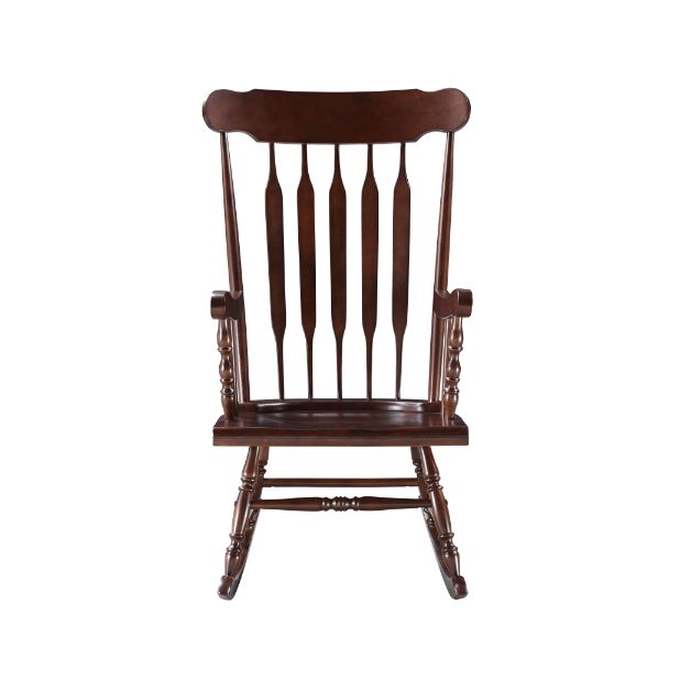 Raina 33"W Slat Back Rocking Chair