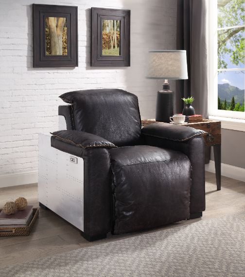 Nernoss Upholstered Power Motion Recliner