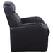 Coaster Cyrus Home Theater Upholstered Recliner Black Default Title