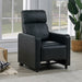 Coaster Toohey Home Theater Push Back Recliner Black Default Title