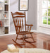 Coaster Aylin Rocking Chair Medium Brown Default Title