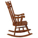 Coaster Aylin Rocking Chair Medium Brown Default Title