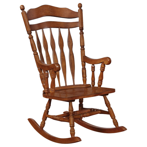 Coaster Aylin Rocking Chair Medium Brown Default Title