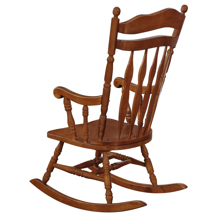 Coaster Aylin Rocking Chair Medium Brown Default Title