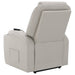 Coaster Sanger Upholstered Power Lift Recliner Chair with Massage Champagne Default Title