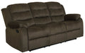 Coaster Rodman Upholstered Tufted Living Room Set Olive Brown Sofa+Loveseat+Armchair