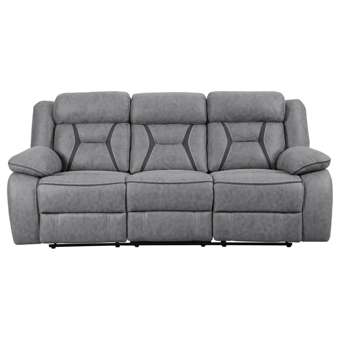 Coaster Higgins Upholstered Tufted Living Room Set Sofa+Loveseat+Armchair