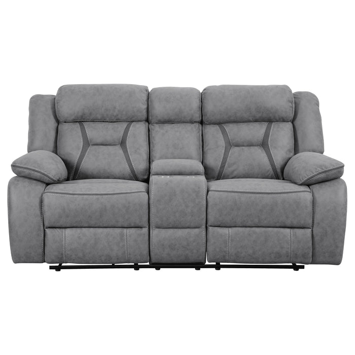 Coaster Higgins Upholstered Tufted Living Room Set Sofa+Loveseat+Armchair