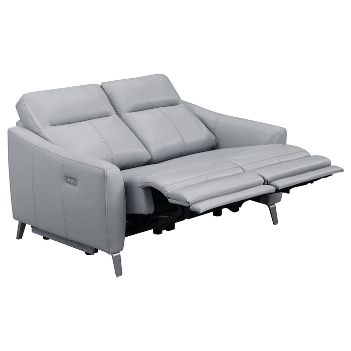 Derek Upholstered Power Loveseat