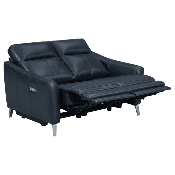 Derek Upholstered Power Loveseat