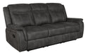 Coaster Lawrence Upholstered Tufted Back Motion Sofa Default Title