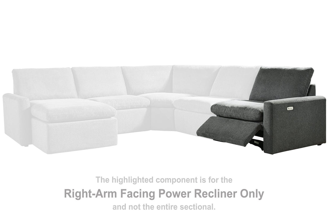 Hartsdale Power Reclining Sectional Loveseat with Console