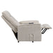 Coaster Henrietta Power Lift Recliner with Storage Pocket Beige Default Title