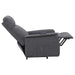 Coaster Herrera Power Lift Recliner with Wired Remote Charcoal Default Title