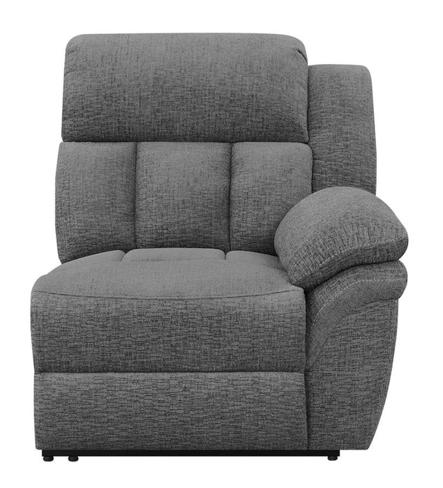 Bahrain Upholstered RAF Power Recliner Charcoal